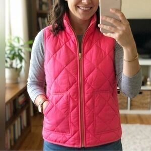 J.Crew Coral Pink Vest M